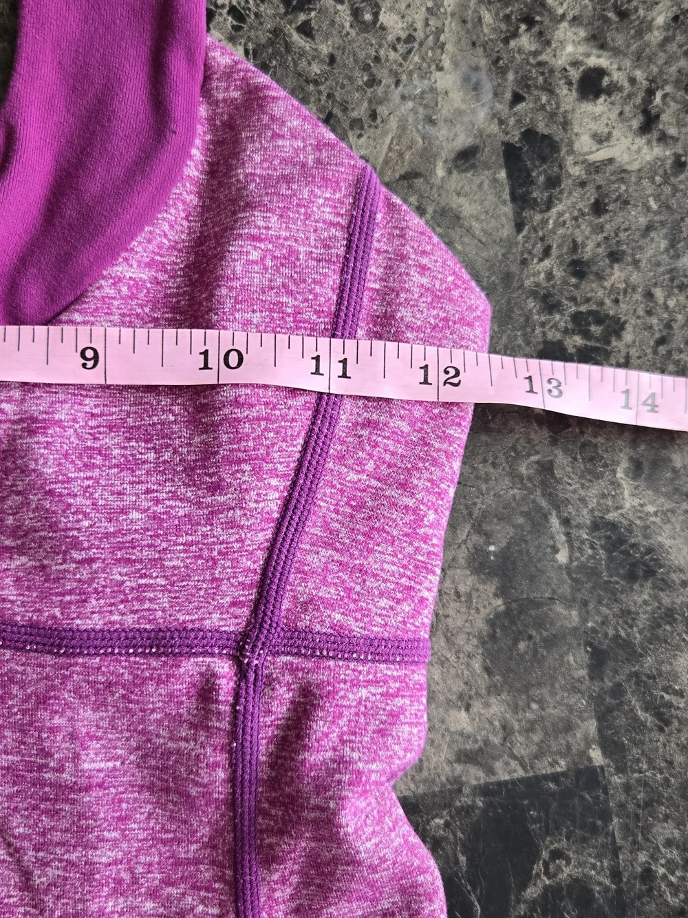 ​Lululemon Athletic Tank Tops Lot of 2 Purple & Pink Space Dye Workout Size 2